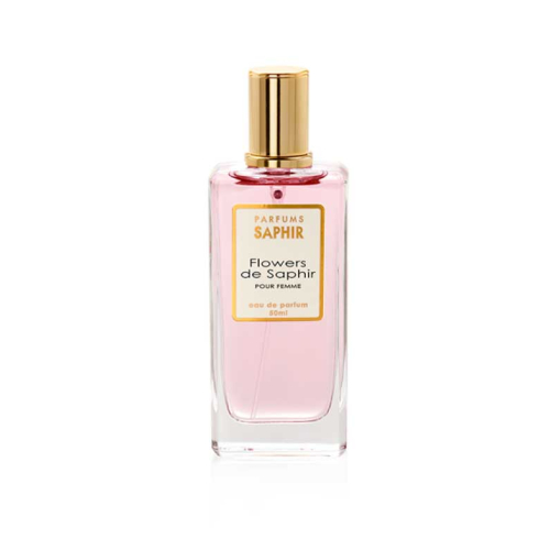 Saphir - Eau de Parfum feminino 50ml - Flowers de Saphir