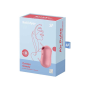 Satisfyer - Estimulador do clitóris Cotton Candy - Vermelho