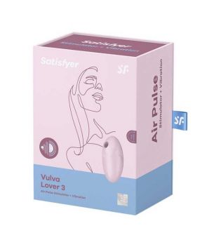 Satisfyer - Estimulador do clitóris Vulva Lover 3