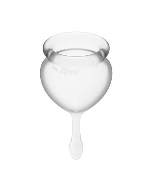 Satisfyer - Kit Copo Menstrual Feel Good (15 + 20 ml) - Transparente