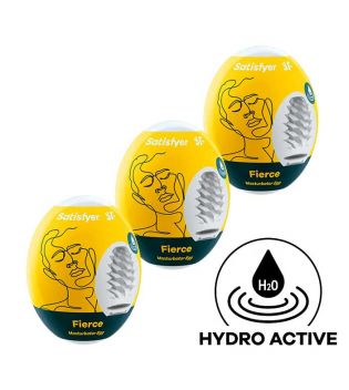Satisfyer - Masturbador Egg Set Hydro Active - Fierce