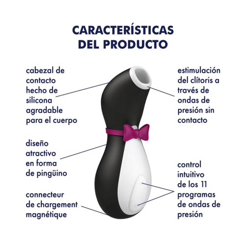 Satisfyer - Estimulador de clitóris Penguin