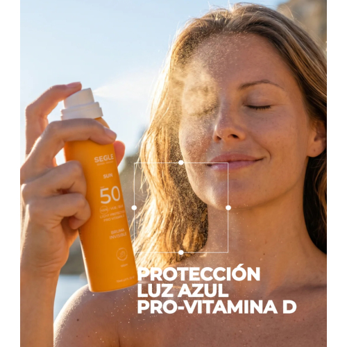 SEGLE - Bruma facial solar invisível FPS50