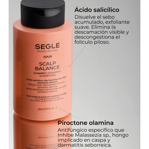 SEGLE - Champô anticaspa Scalp Balance