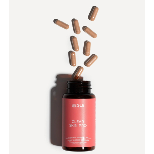 SEGLE - Suplemento alimentar Clear Skin Pro - 60 cápsulas