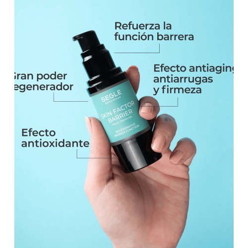 SEGLE - Gel creme regenerador e reparador Skin Factor Barrier - Peles sensíveis, mistas e/ou oleosas