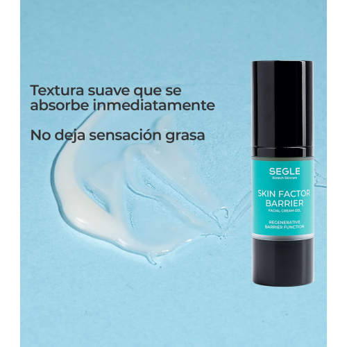 SEGLE - Gel creme regenerador e reparador Skin Factor Barrier - Peles sensíveis, mistas e/ou oleosas