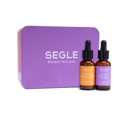 SEGLE - Pacote de vitamina D FPS30 + retinol - Todos os tipos de pele