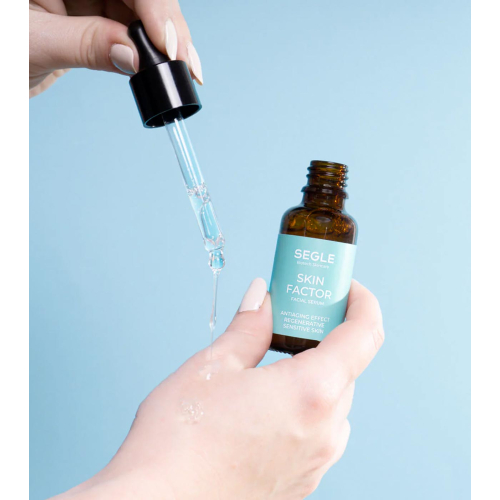 SEGLE - Sérum facial regenerador antienvelhecimento Skin Factor - Pele sensível