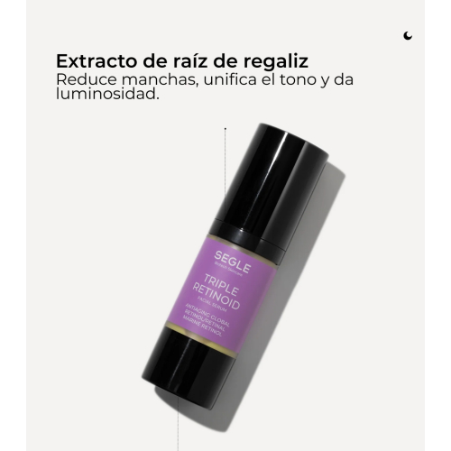 SEGLE - Sérum facial noturno antienvelhecimento Tripe Retinol