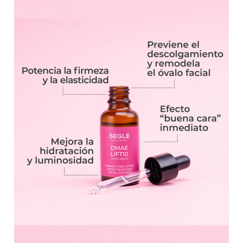 SEGLE - Efeito sérum facial flash lifting DMAE LIFT 10