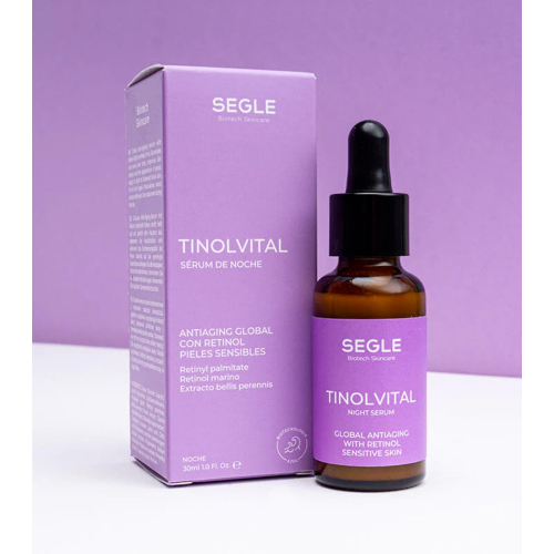 SEGLE - Sérum facial noturno antienvelhecimento Tinolvital - Pele sensível