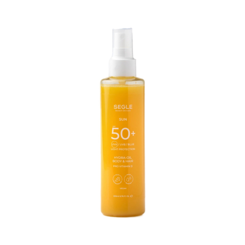 SEGLE - Spray solar bifásico para corpo e cabelo FPS50+
