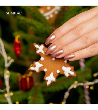 Semilac - Esmalte semipermanente - 307: Golden Icing