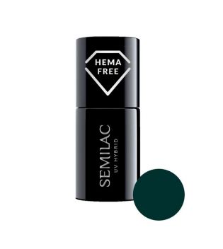 Semilac - *Hema Free* - Esmalte semi-permanente - 422: Deep Forest Green