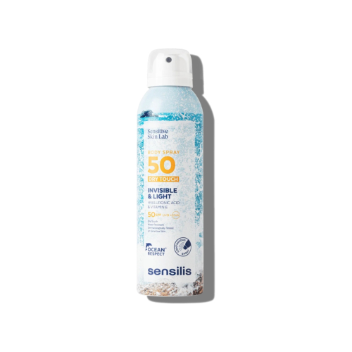 Sensilis - Spray protetor solar facial SPF50 Dry Touch