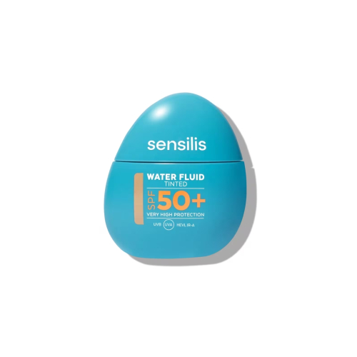 Sensilis - Protetor solar facial com cor Water Fluid SPF50+