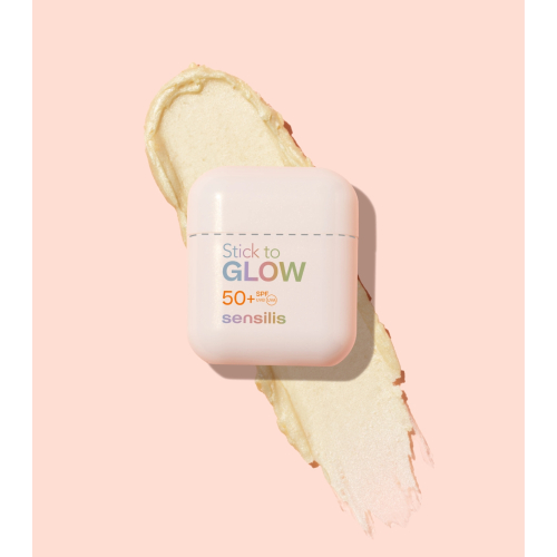 Sensilis - Protetor solar facial em bastão Stick to Glow SPF50+