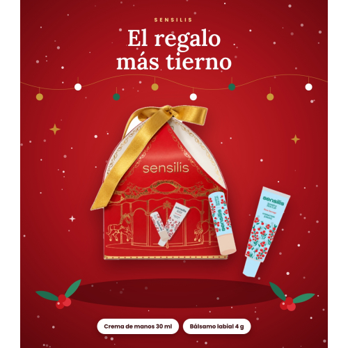 Sensilis - *Xmass* - Conjunto de creme de mãos e bálsamo labial