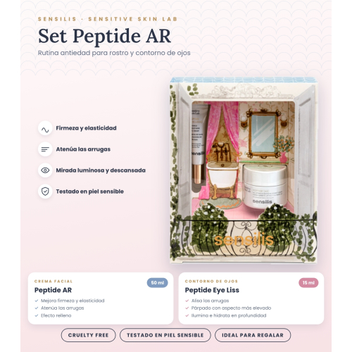 Sensilis - *Xmass* - Conjunto de creme de olhos e creme Peptide AR