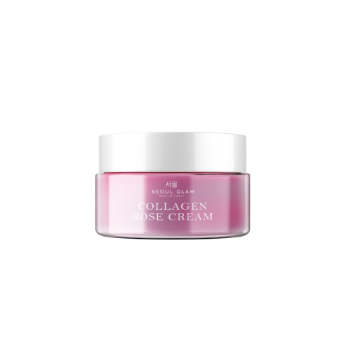 Seoul Glam - Creme Noturno Iluminador com Niacinamida Collagen Rosé
