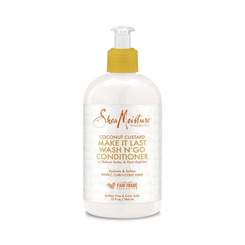 Shea Moisture - Condicionador Make It Last Wash N' Go - Custard de coco
