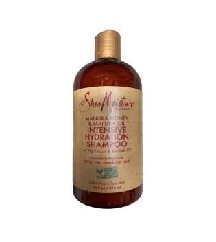 Shea Moisture - Shampoo de Hidratação Intensiva - mel manuka e óleo de mafura