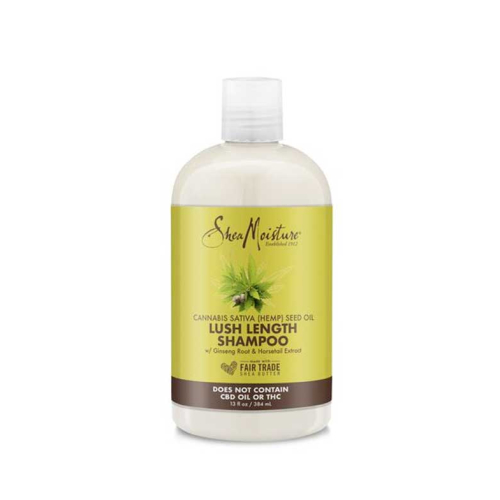 Shea Moisture - Shampoo Lush Length - Óleo de Semente Cannabis Sativa