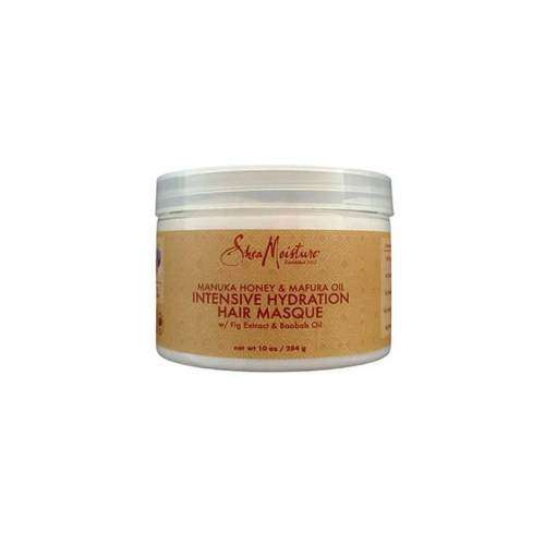 Shea Moisture - Máscara capilar hidratante Intensive Hidratation - Óleo de Mafura e mel de manuka