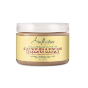 Shea Moisture - Máscara de Fortalecimento e Restauração - Óleo de rícino preto jamaicano
