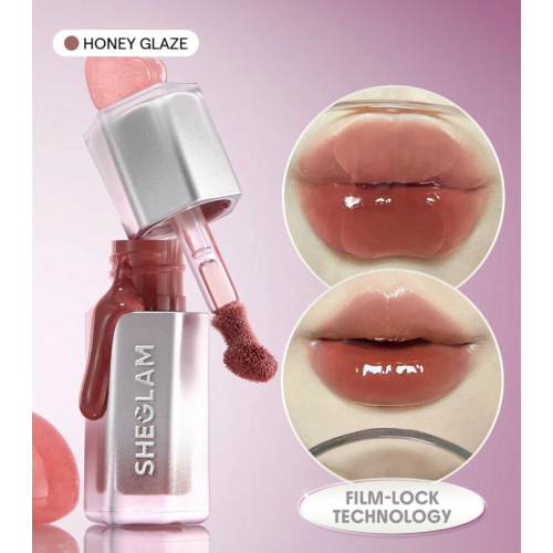 SHEGLAM - Brilho labial Glass Lock Air - Honey Glaze