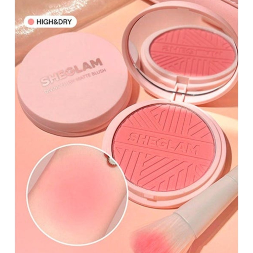 SHEGLAM - Blush em Pó Divine Flush Matte - High & Dry
