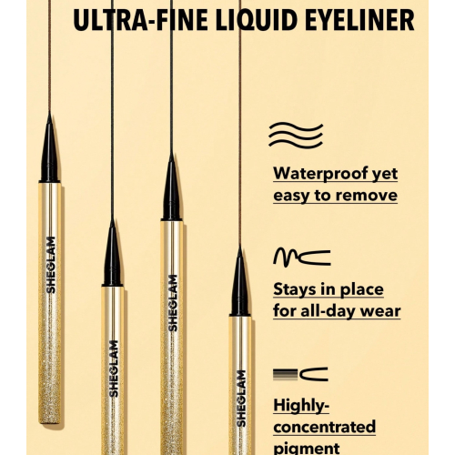SHEGLAM - Delineador à prova d'água Line&Define