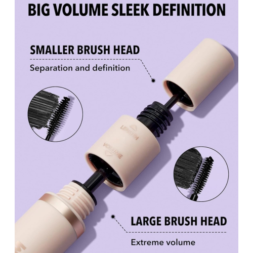 SHEGLAM - Máscara para cílios 2 em 1 Lash Besties - Lash Besties 2-In-1