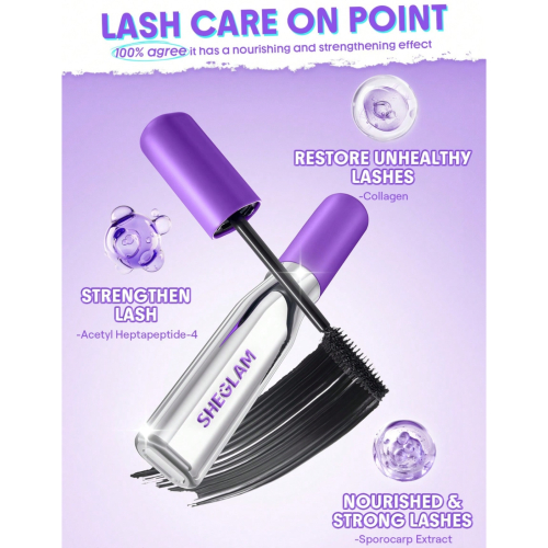 SHEGLAM - Máscara Lashlighter Mega Boost - Black