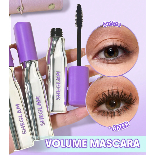 SHEGLAM - Máscara Lashlighter Mega Boost - Black
