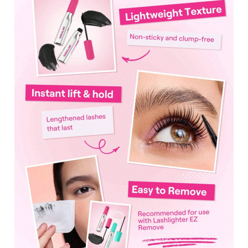 SHEGLAM - Máscara Lashlighter Up & Out - Black
