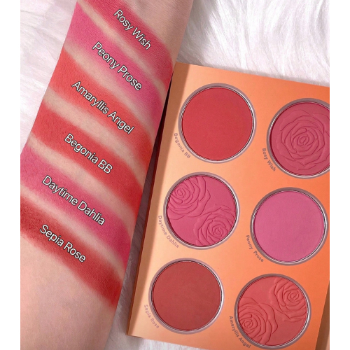 SHEGLAM - Paleta de Blush em Pó Floral Flush - Cottage Core Garden