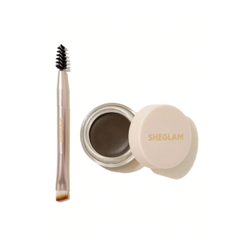 SHEGLAM - Pomada para Sobrancelhas à Prova d'Água Boss Brow - Dark Brown