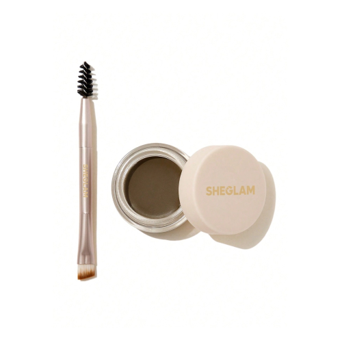 SHEGLAM - Pomada para Sobrancelhas à Prova d'Água Boss Brow - Soft Brown
