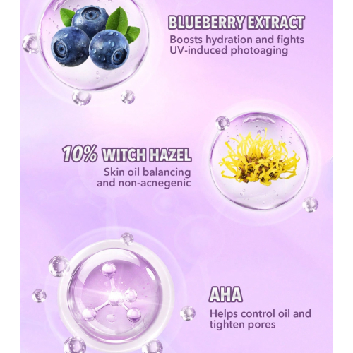 SHEGLAM - Primer Hidratante Good Grip Blueberry + AHA