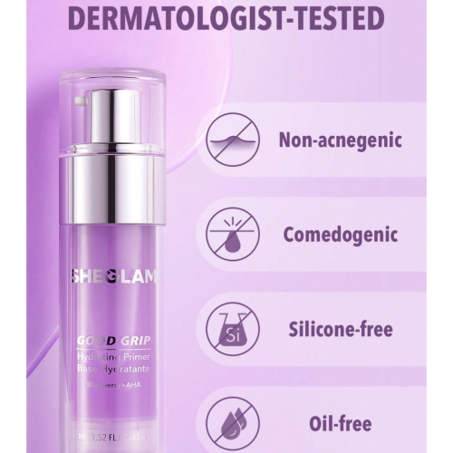 SHEGLAM - Primer Hidratante Good Grip Blueberry + AHA