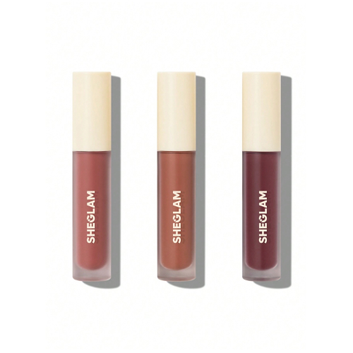 SHEGLAM - Conjunto de 3 mini batons líquidos Matte Allure - Feel Real