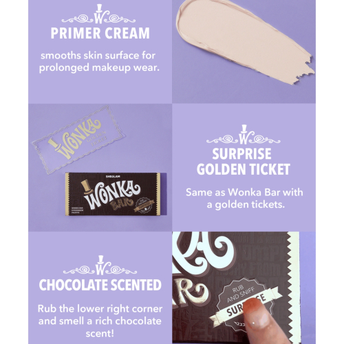 SHEGLAM - *Wonka* - Paleta de Sombras Wonka Bar