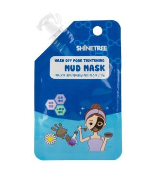 Shínetree - Máscara de lama minimizando os poros