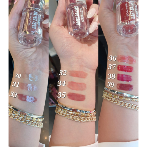 Show By Pastel - Bálsamo Labial Baby Balm Serum Gloss - 33: Gaslight