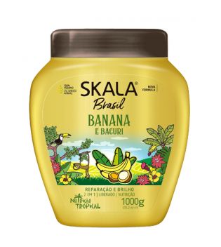 Skala - Amaciador Vitamin Bomb 1000ml - Banana