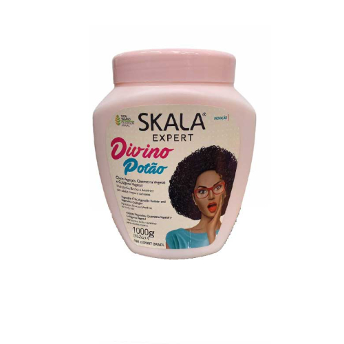 Skala - Creme Condicionador Poção Divina 1kg - Cabelo cacheado