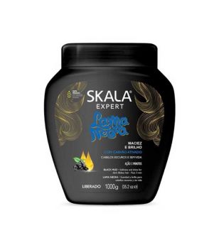 Skala - Creme Condicionador Lama Negra 1kg - Cabelo escuro e opaco