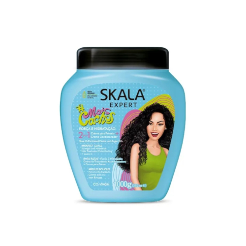 Skala - Creme Condicionador Mais Cachos 1kg - Cabelos cacheados e crespos